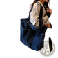 Denim Tote Bag Large Capacity Alma Latina Shoulder Bag