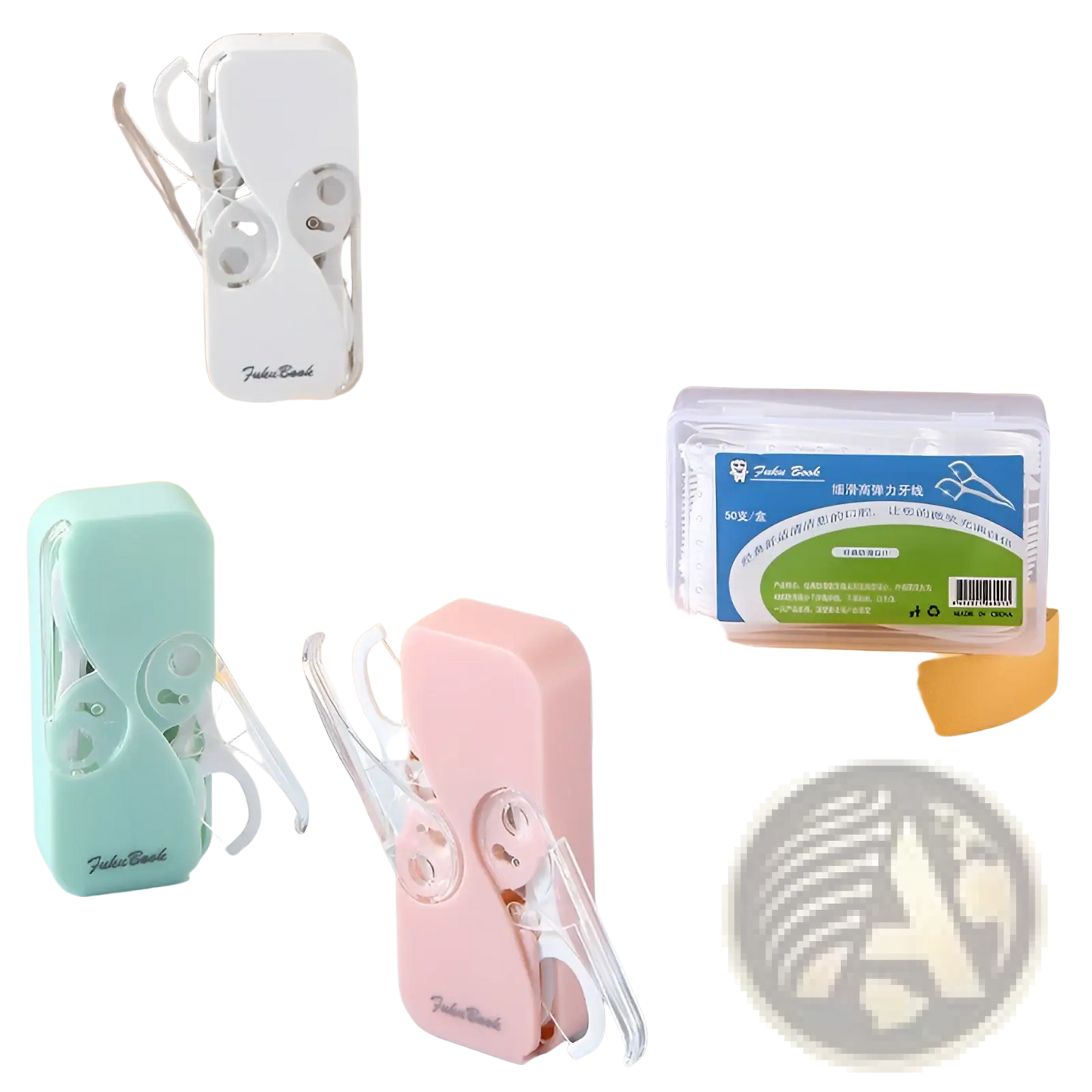 Dental Floss Storage Box with Automatic Pop Up Case