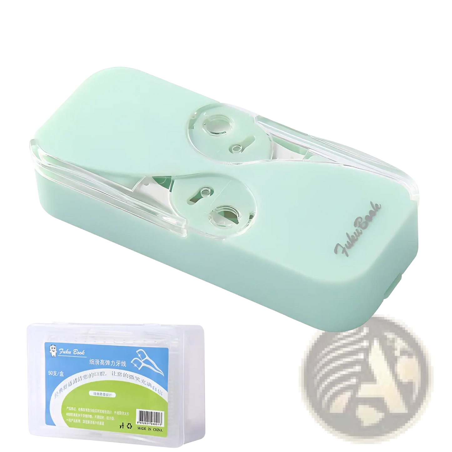 Dental Floss Storage Box with Automatic Pop Up Case