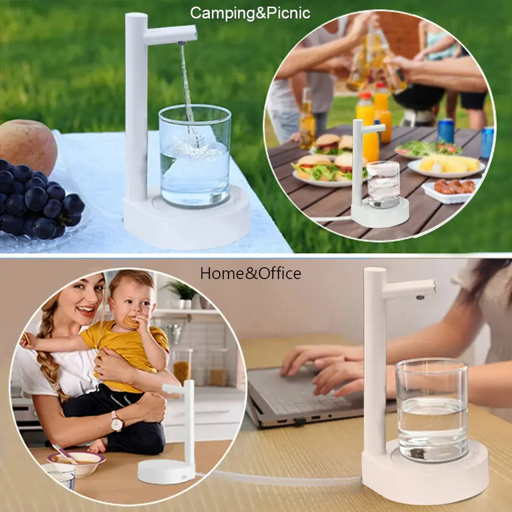 Rechargeable Smart Automatic Gallon Water Bottle Pump