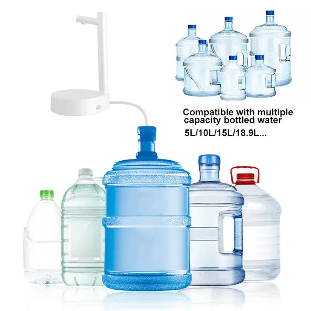 Rechargeable Smart Automatic Gallon Water Bottle Pump