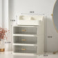 Modern Two Tiered Desktop Makeup and Jewelry Organizer