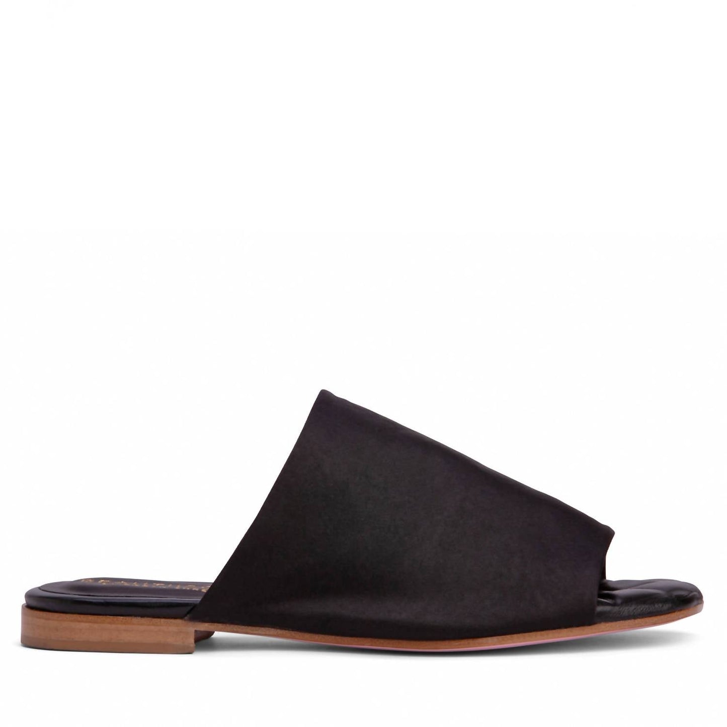 Beautiisoles By Robyn Shreiber - Women's April Stretch Satin Flat Sandal
