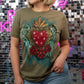 One24Rags - Sacred Heart Heather Tee