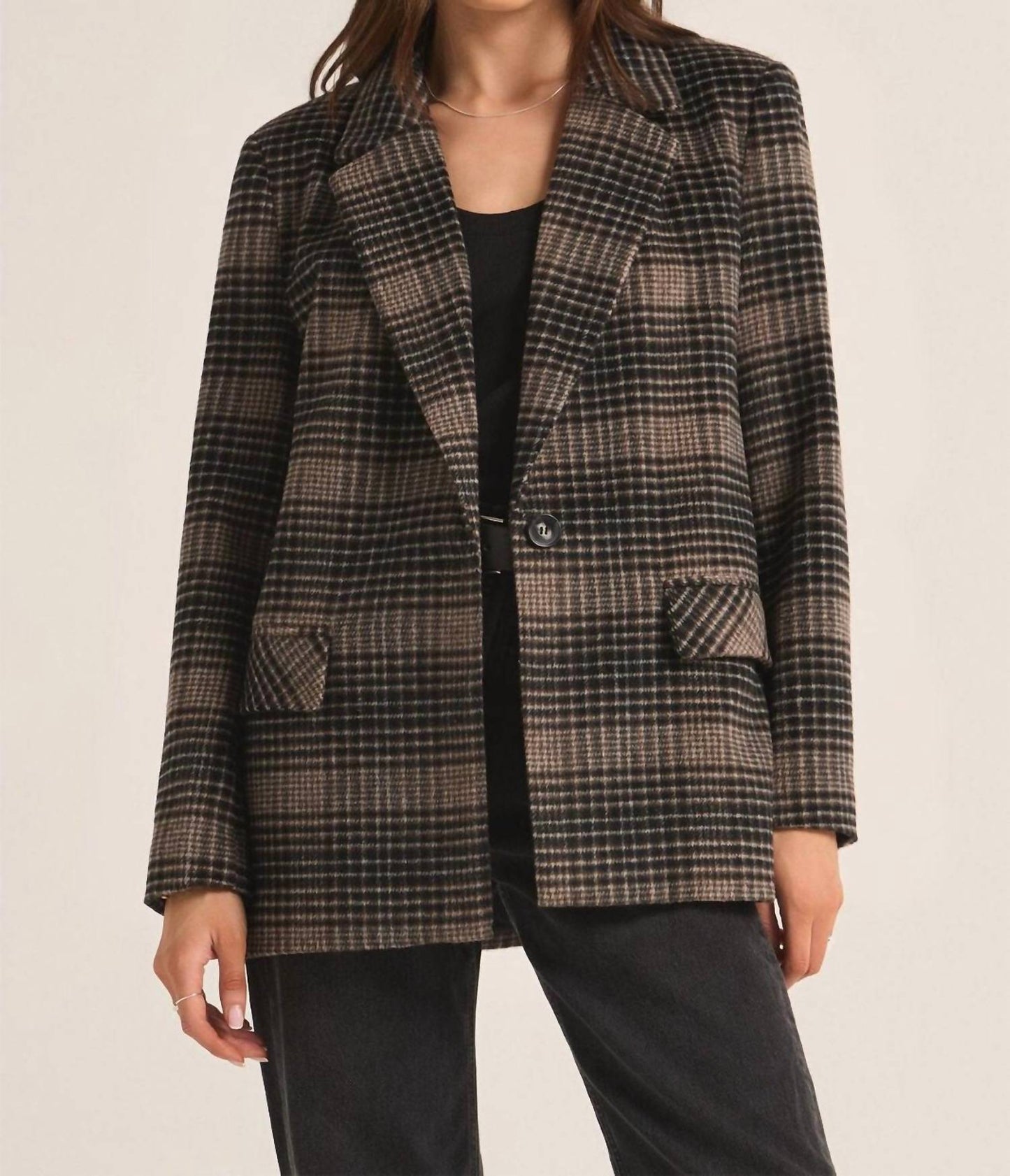 Z Supply - PLAID BLAZER