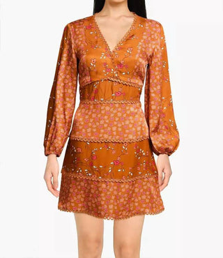 French Connection - Daisy Petals Tired Dress