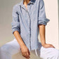 Joseph Ribkoff - Striped Blouse With Pearl Details