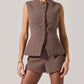 Astr - Gisselle High Neck Cutaway Vest