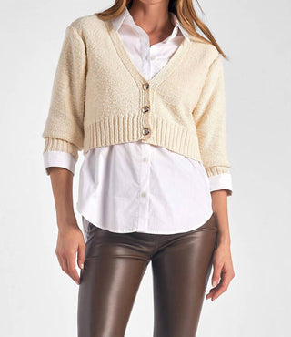 Elan - Crop Sweater Combo