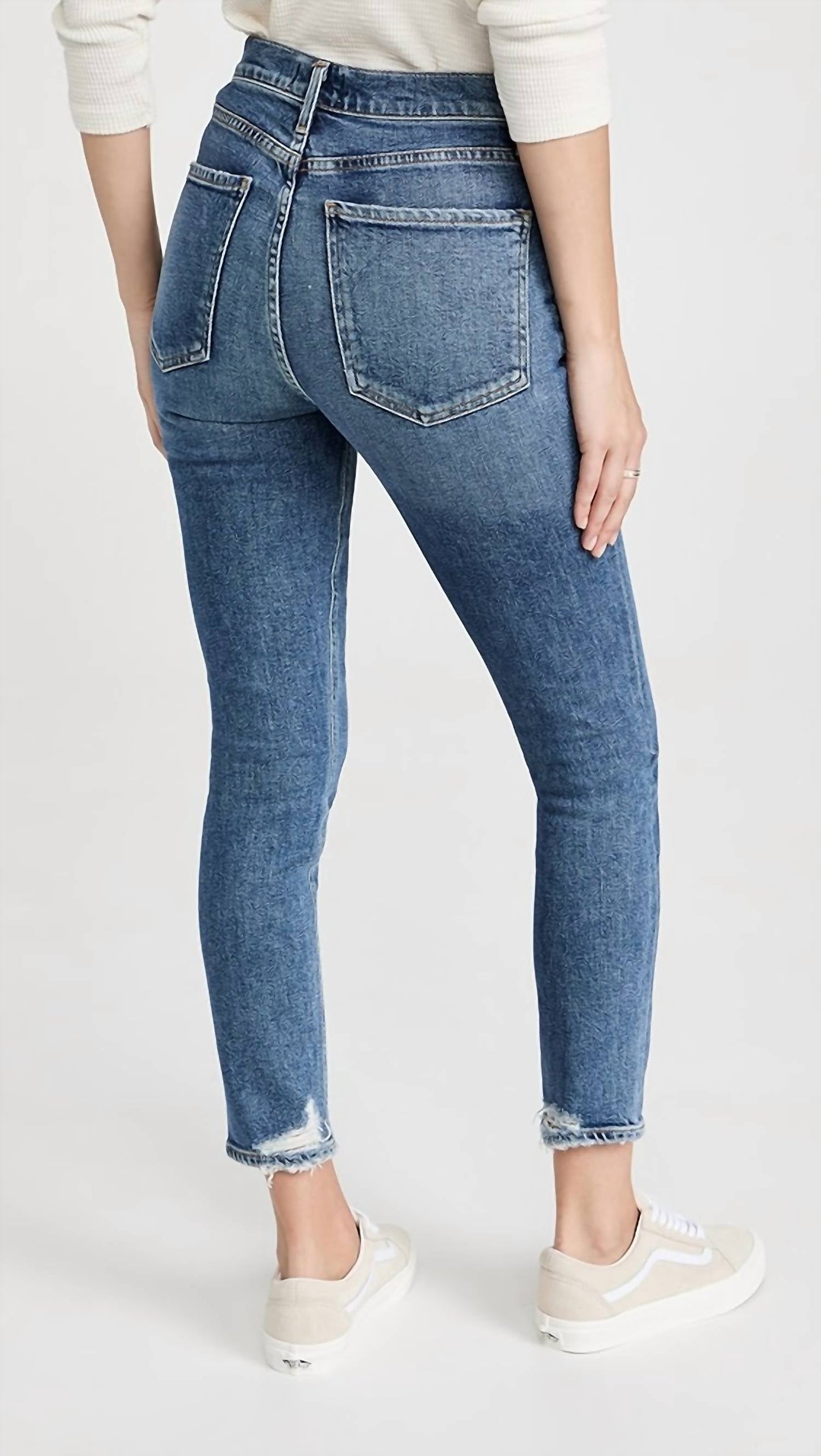 Agolde - Nico Slim-fit High-waisted Jeans