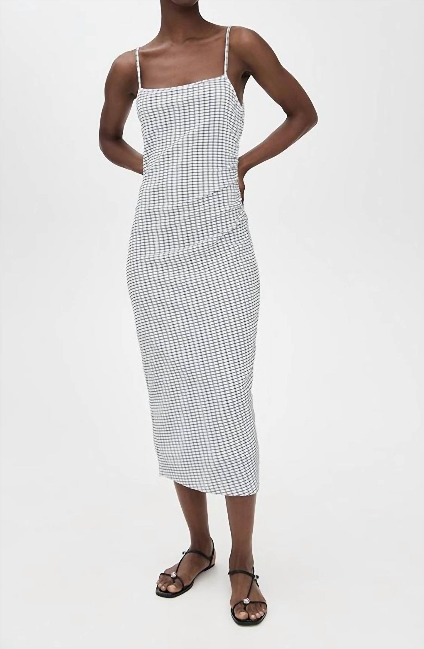 Vince - Side Rouche Tank Dress