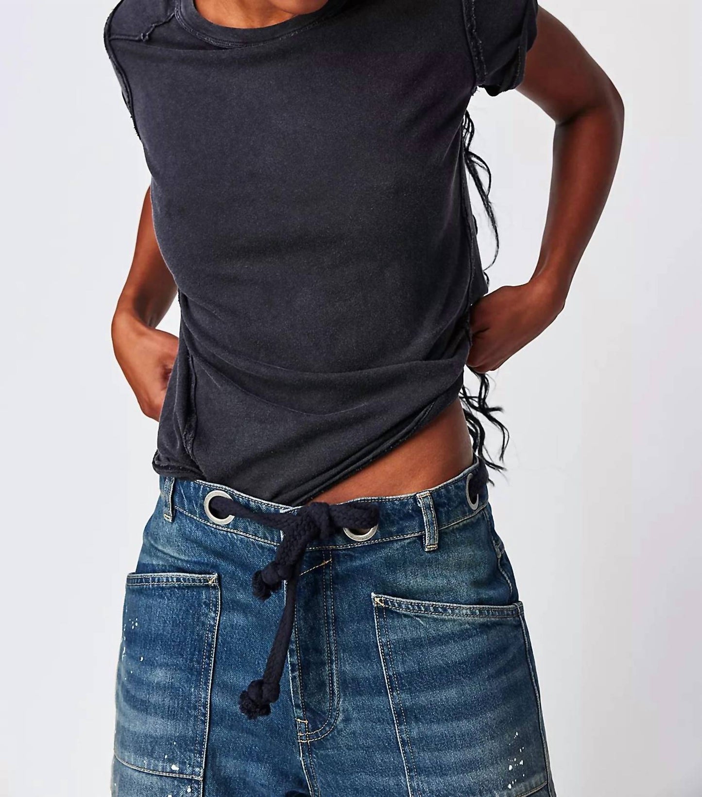 Free People - Wild Short Sleeve Tee