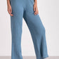 Elan - Drawstring Waffle Flare Pant