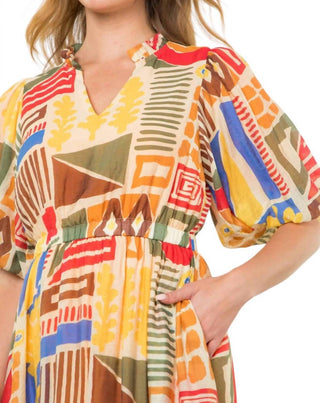 Thml - Abstract Print Dress