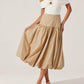 Astr - Laryn Drop Waist Bubble Skirt