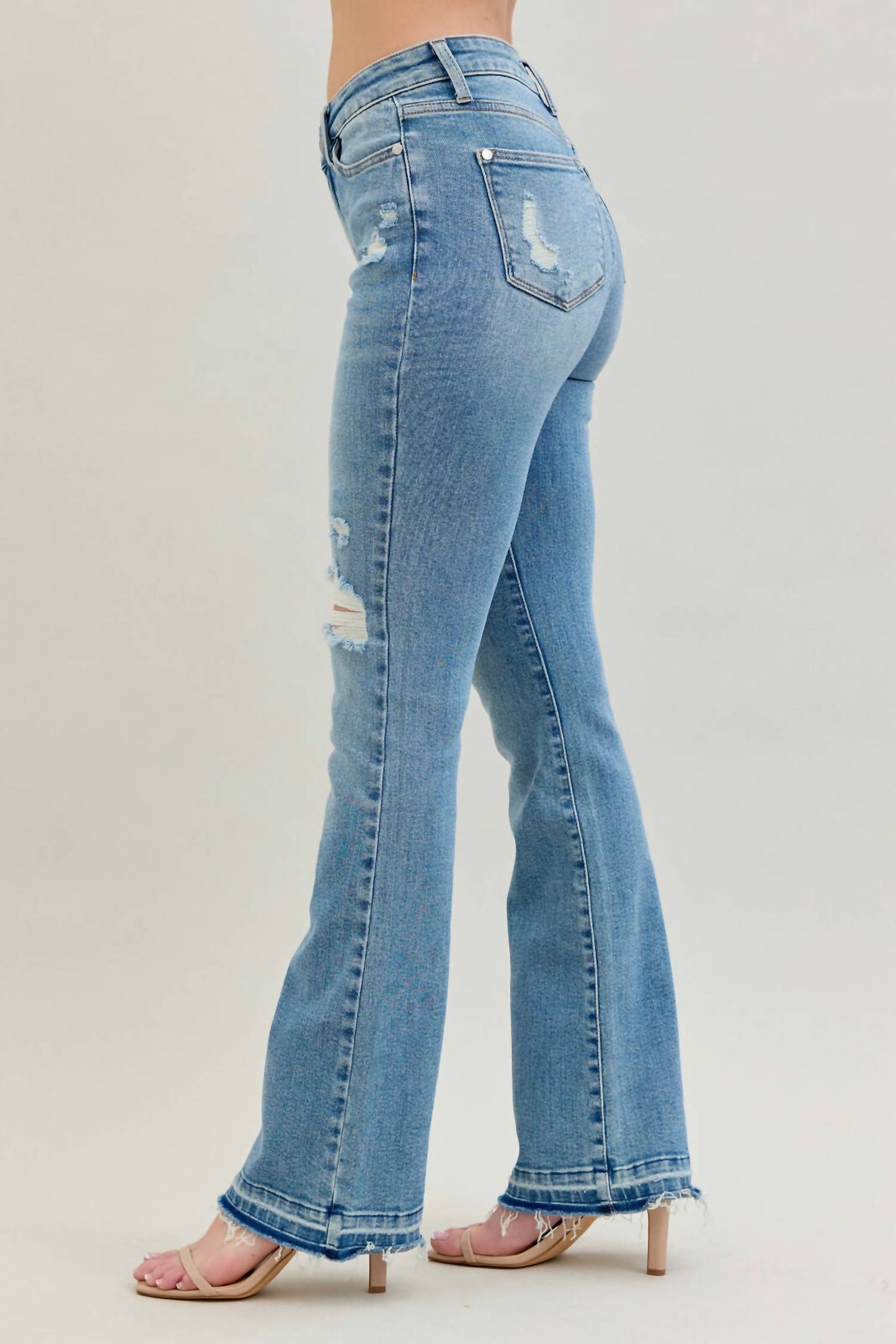 Judy Blue - Women's Destroyed Boot Cut