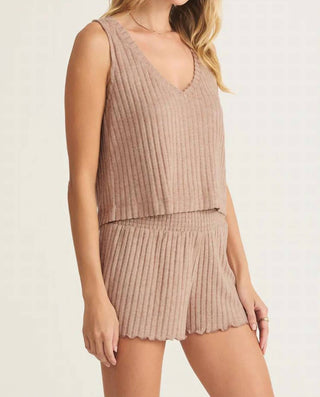 Z Supply - Sloane V-neck Silky Rib Tank