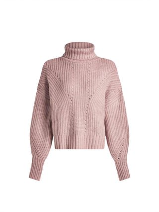 Varley - ROGAN CROPPED KNIT SWEATER