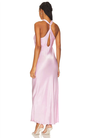 Shona Joy - La Lune Cross Front Keyhole Midi Dress