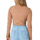 Buddylove - Holly Long Sleeve Button Up Bodysuit