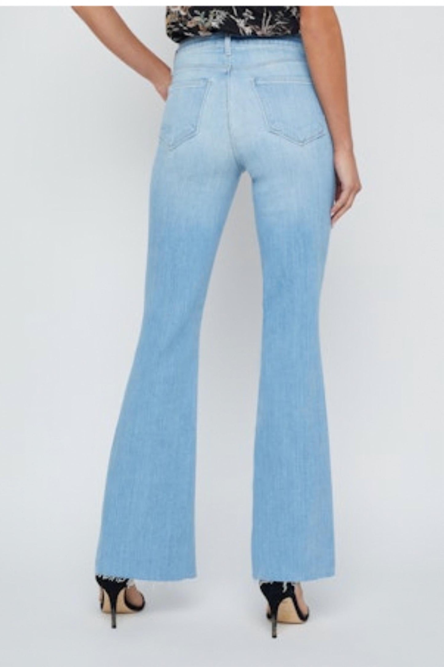 L'Agence - Sera High Rise Flare Jeans
