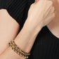 Eklexic - LARGE GOLD BALL BRACELET