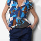 Greylin - Sarina Poplin Printed Top