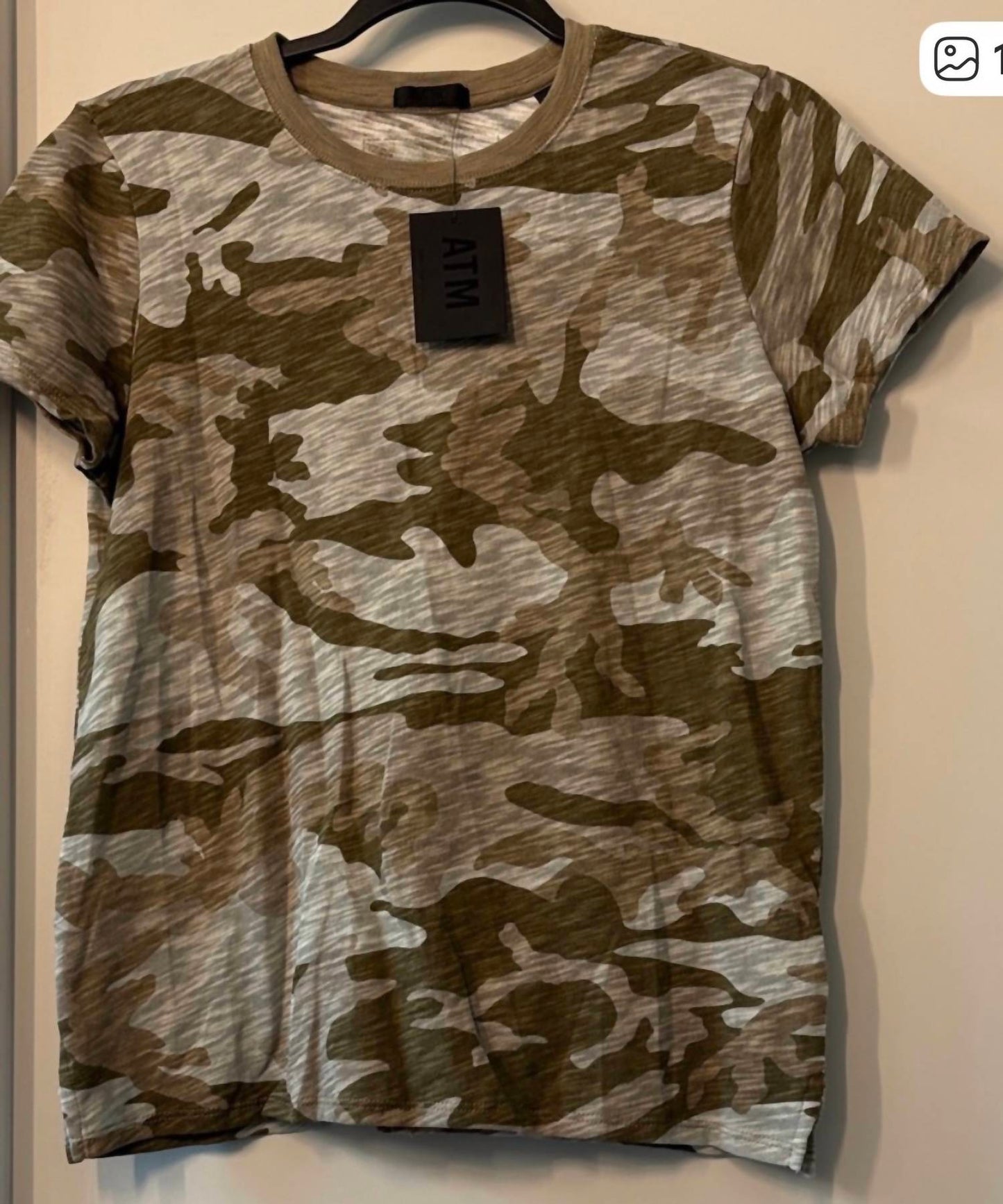 Atm - Women's Short Sleeve Camouflage Tee