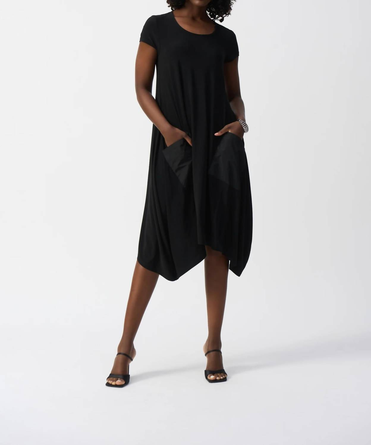 Joseph Ribkoff - Silky Knit Midi Cocoon Dress