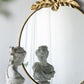 Large Round Wall Mirror With Metal Frame Circle Accent Mirror For Living Room Bedroom Entryway - Gold