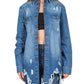 American Bazi - Chic Distressed Denim Jacket