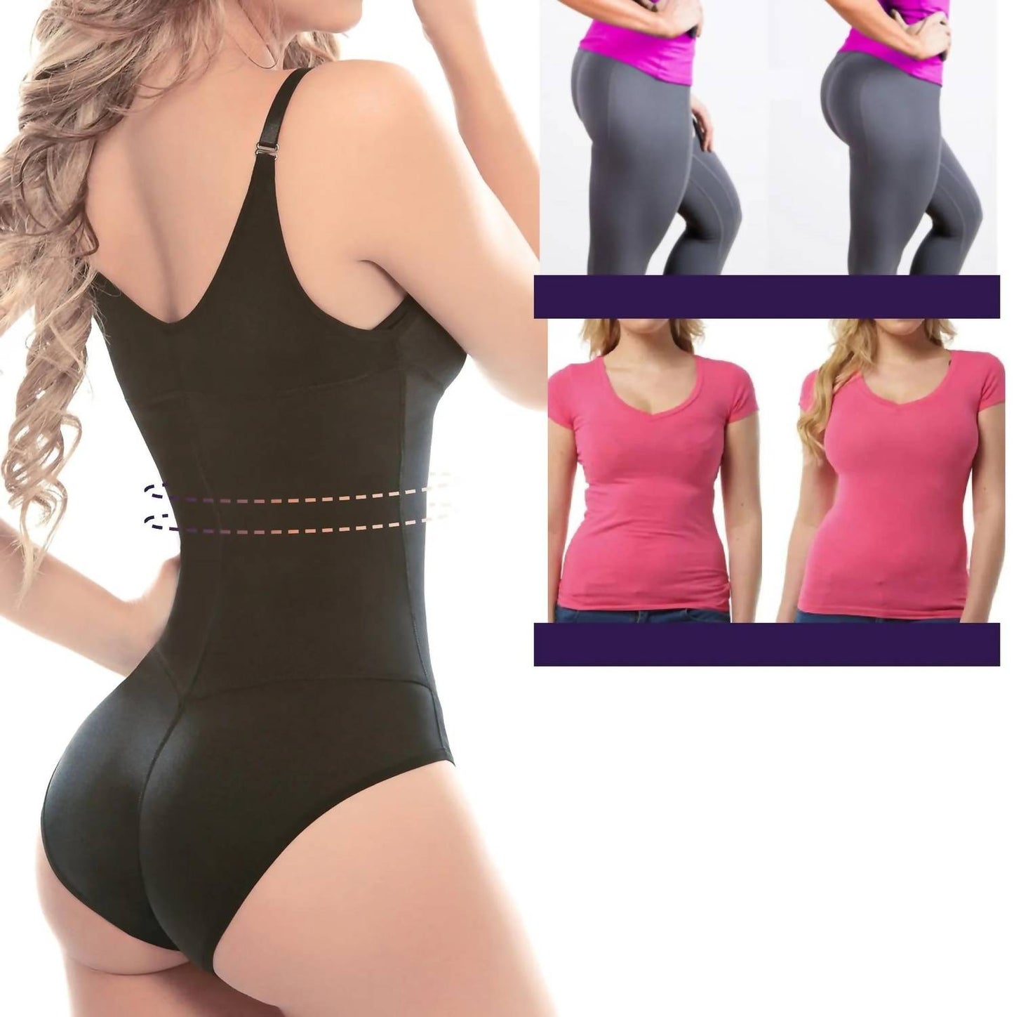 Siluets - Thermal Latex Shaper Panty Style Without Zipper