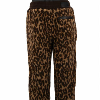 Amiri - Printed Leopard Fleece Pants