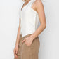 Risen - V Neck Button Down Vest