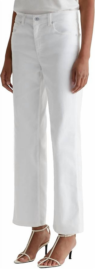 Ag Jeans - Brinley Mid Rise Straight Crop Jeans