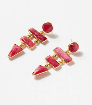 Felix Z - Gemstone Dangle Earrings