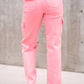 Judy Blue - High Rise Cargo Straight Jeans