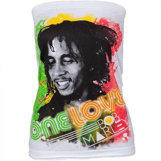 Bob Marley - Women's Tri-color Paint Streaks Juniors Tube Top