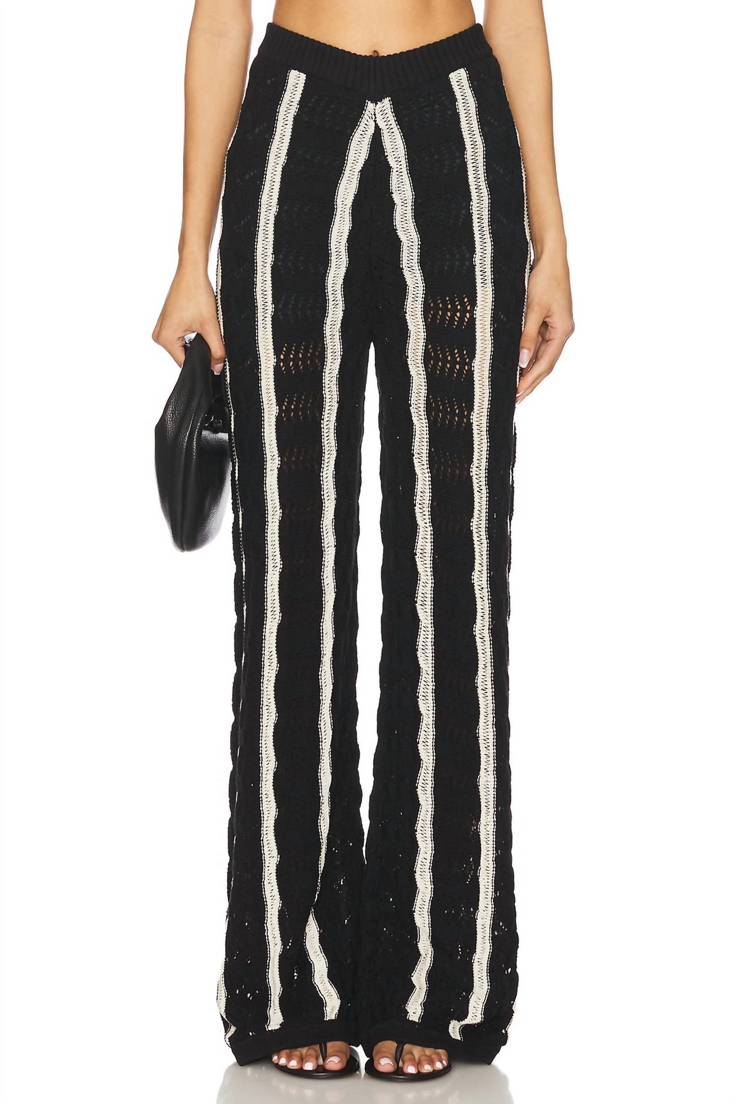 Central Park West - Novelty Stich Midrise Pant