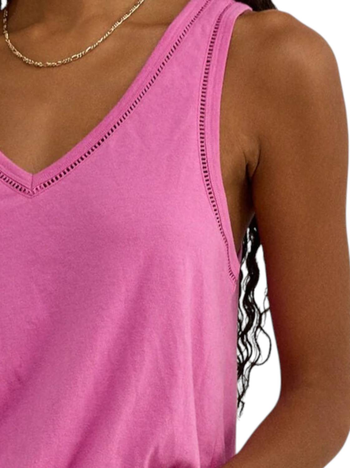 Z Supply - Vagabond Lace Trim Tank