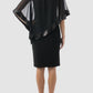 Joseph Ribkoff - Chiffon Overlay Mini Dress