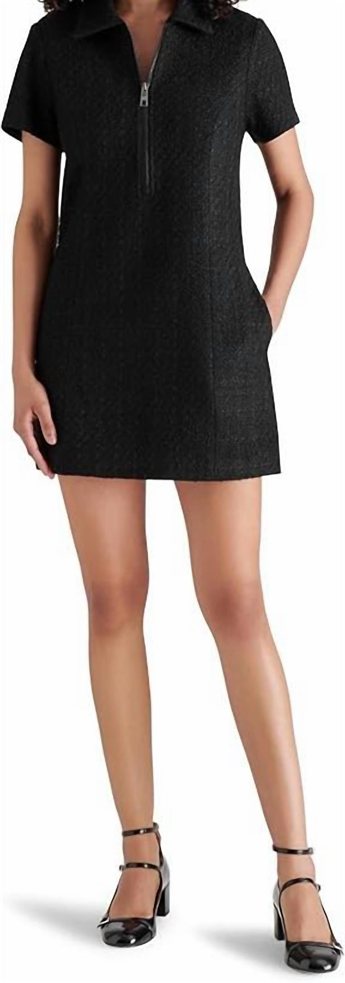 Steve Madden - Coda Tweed Mini Shirtdress