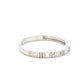 Aamiaa - 0.17 Carat Natural Diamond Baguette And Round Channel Band - Size 6.5