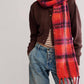 Free People - Women's Highland Plaid Skinny Scarf