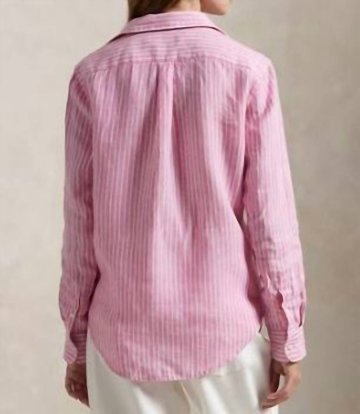 Polo Ralph Lauren - Classic Fit Striped Linen Shirt