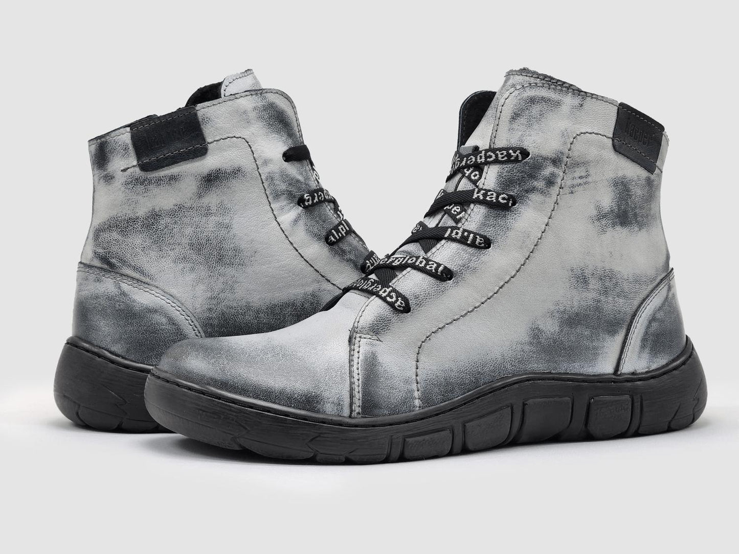 Kcr Group - Women's Original Wool-lined Zip-up Leather Boots