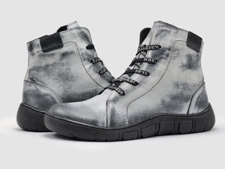 Kcr Group - Women's Original Wool-lined Zip-up Leather Boots