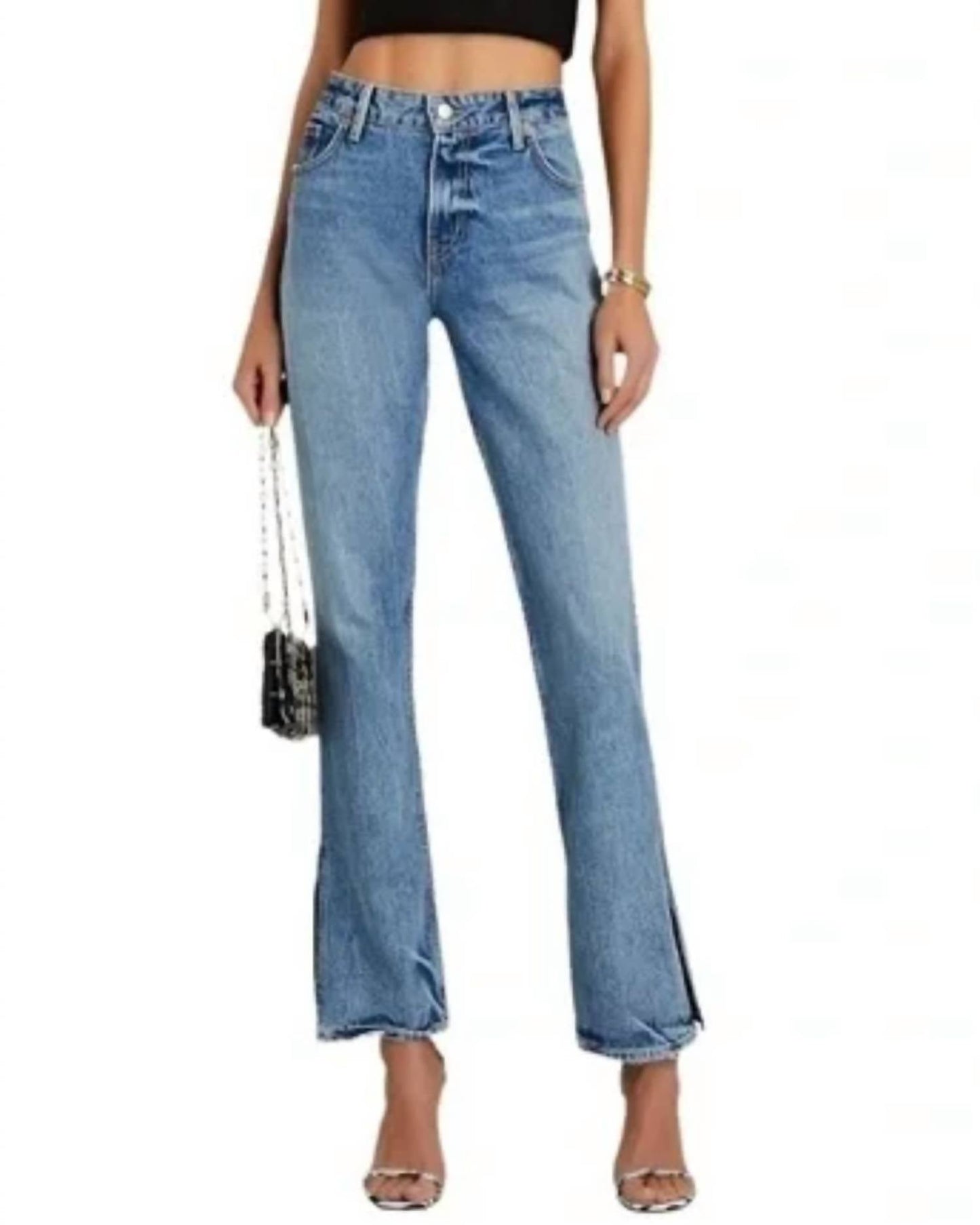 Grlfrnd - Hailey Low Rise Slim Boot