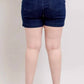 Judy Blue - High-waist Denim Trouser Shorts - Plus