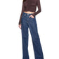 Susana Monaco - Mock Neck Gathered Long Sleeve Top